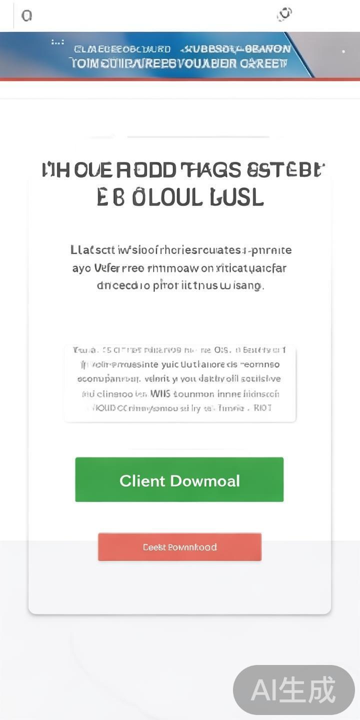 2.&nbsp;找到下载入口
进入官网后，通常首页会设有明