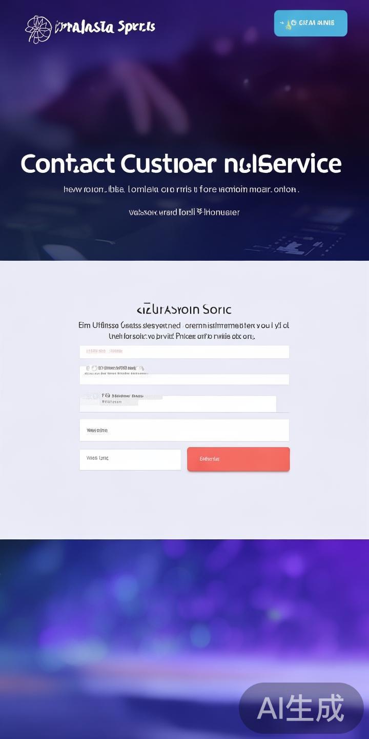 官方网站客服页面：用户可以在泛亚电竞官网找到“联系